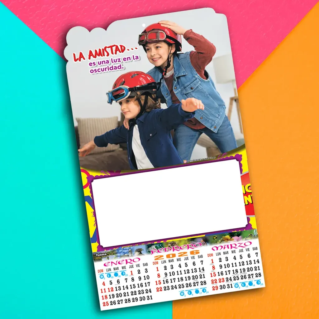 Almanaques impresos personalizados